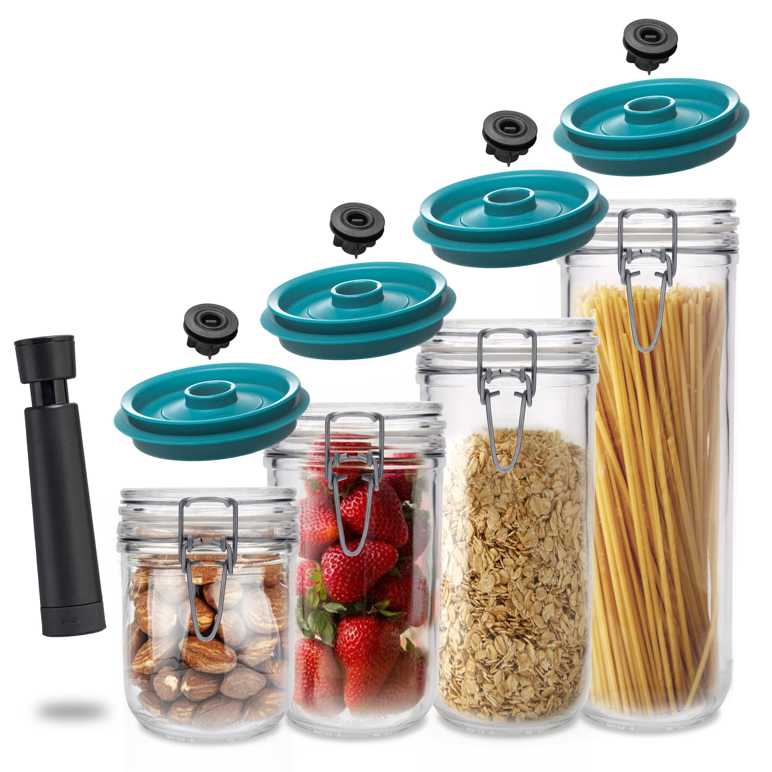 Clip Top Jar Vacuum Combi-Set (TALL)